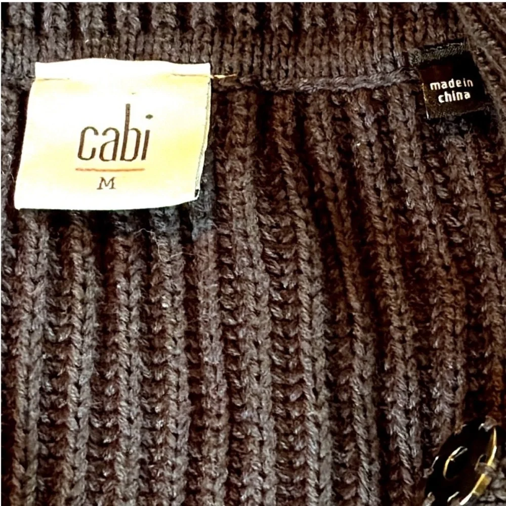 CAbi Pursuit Cardigan Sweater Navy Blue
Women's Size Medium - Picture 3 of 6
